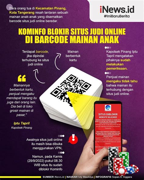 BLOKIR SITUS JUDI - Akun Promosi Judi Online Katak Bhizer Diblokir Kominfo