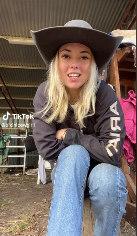 blond cowgirl