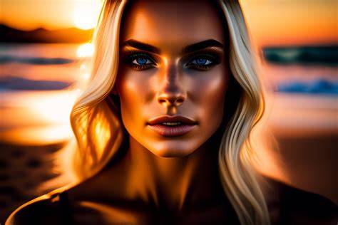 blonde model nude
