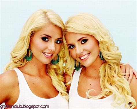 Blonde twins