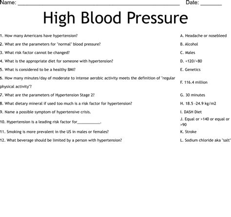 Blood Pressure Worksheet Answers   16 7 Measuring And Recording Blood Pressure Flashcards - Blood Pressure Worksheet Answers