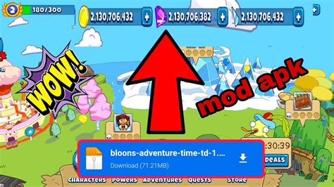 Bloons Adventure Time TD Mod Menu v1.7.5 Latest On Android Bloons Adventure Time TD Mod Apk