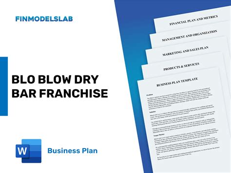 Full Download Blow Dry Bar Business Plan 