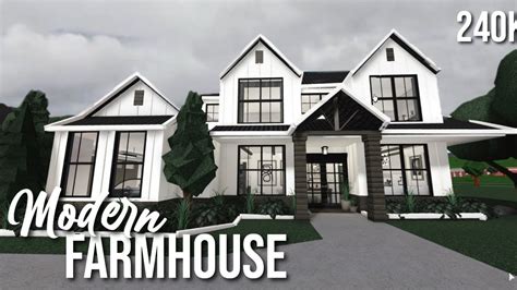 Bohemian Farmhouse, House Build, Roblox: Bloxburg 