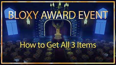 Bloxy Awards Walkthrough