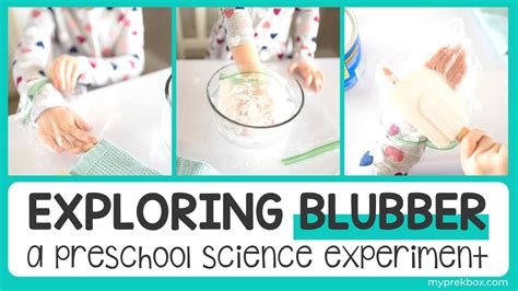 Blubber Experiment My Pre K Box Flubber Science Experiment - Flubber Science Experiment