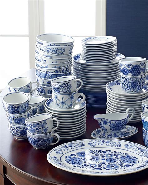 Blue And White Tableware