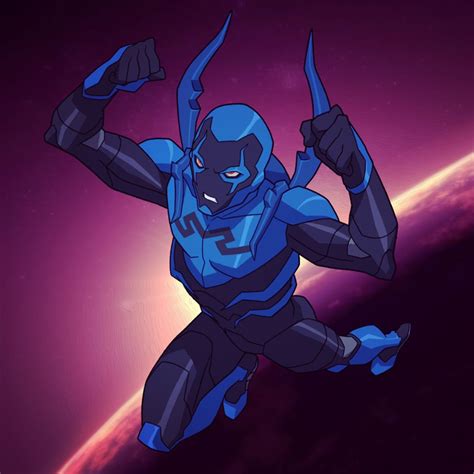 blue beetle young justice comics