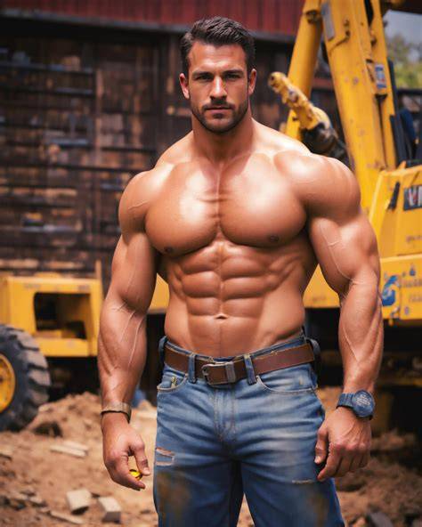 blue collar men nude