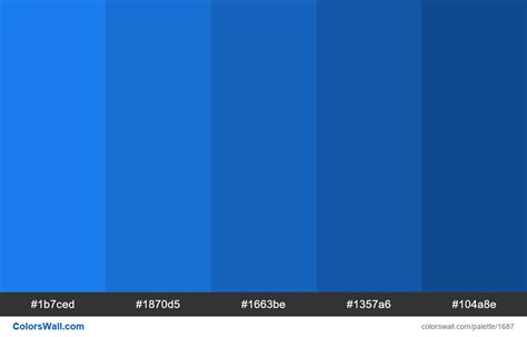 Blue Color Codes Hex Rgb And Cmyk Colorcodes Warna Blu - Warna Blu