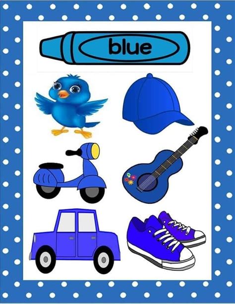  Blue Colour Objects For Preschool - Blue Colour Objects For Preschool