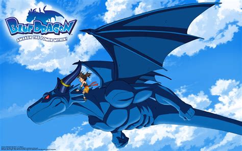 Blue Dragon Anime Wallpaper