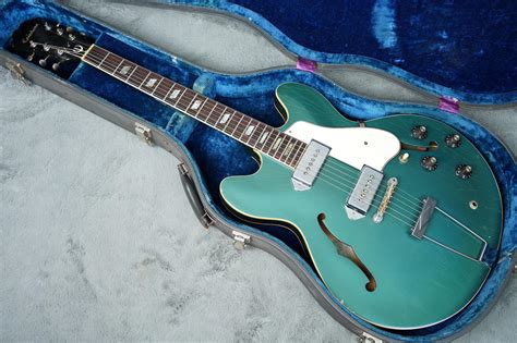 blue epiphone casino