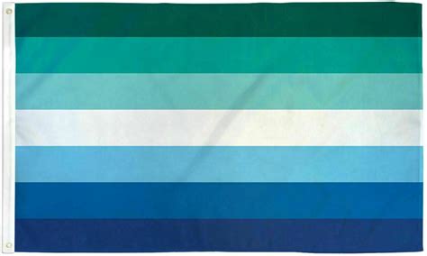 blue gay pride flag