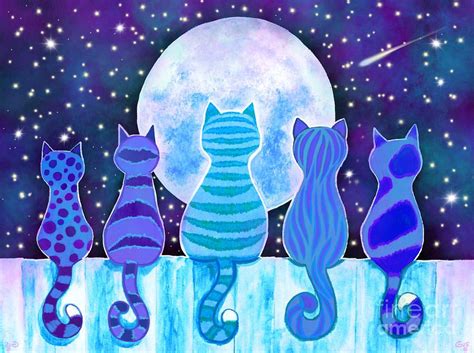 Blue moon cat