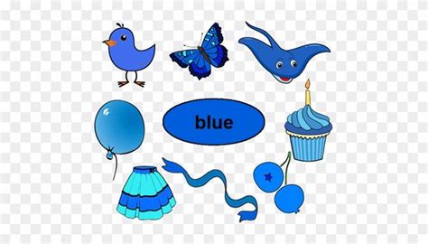 Blue Objects For Kindergarten   Blue 8211 Lilolei German 8211 English Kindergarten - Blue Objects For Kindergarten