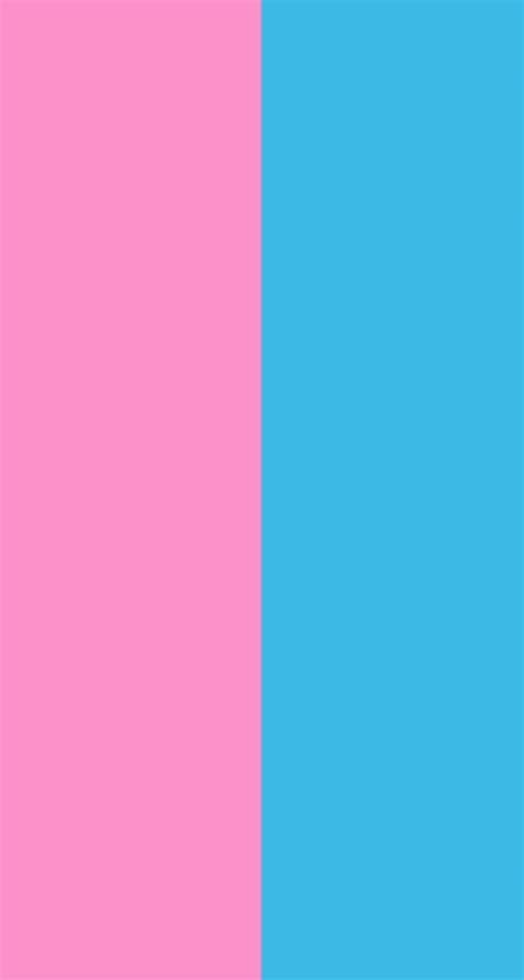 Blue Pink And