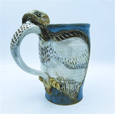 Blue Schmo Hawk Mug