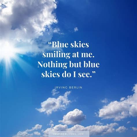 Blue Sky Quotes