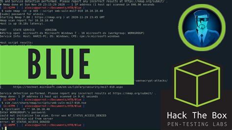 Blue Walkthrough Hackthebox