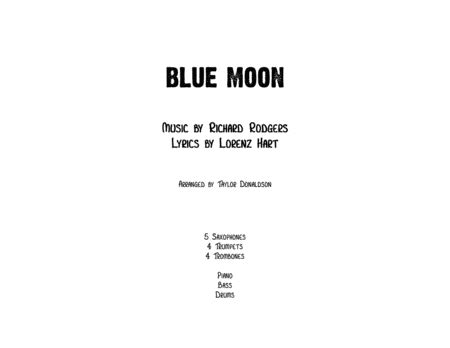 Read Online Blue Moon Big Band Sheet Music Full Online 