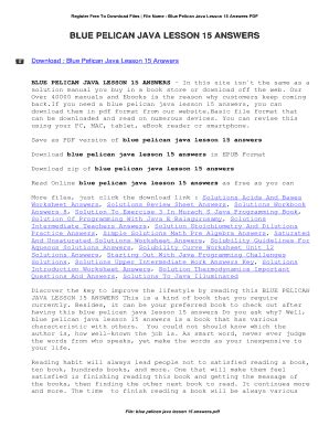 Download Blue Pelican Java Answers Tests Keys 