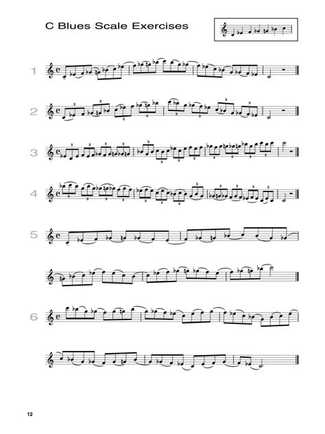 Blues Improvisation Complete C Treble Instruments