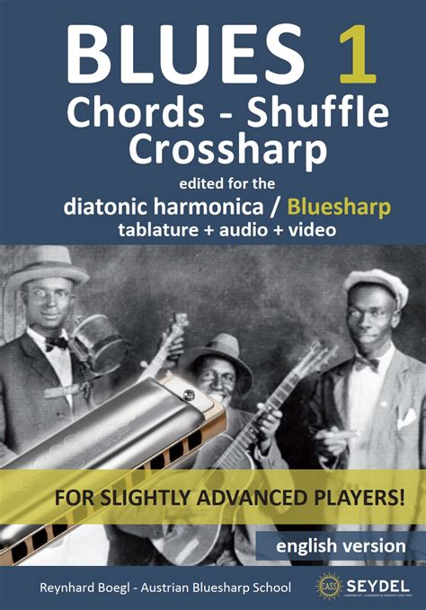 Full Download Blues 1 Chords Shuffle Crossharp For The Bluesharp Diatonic Harmonica Tablature Audio Video Harmonica Songbooks Book 10 