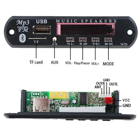 Full Download Bluetooth V3 0 Audio Voice With Phone Book Module 