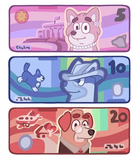 Bluey Dollar Bucks
