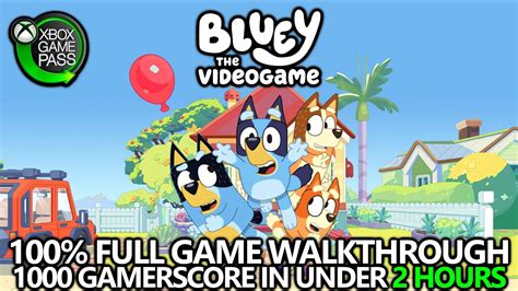 Bluey Game Walkthrough