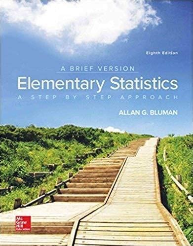 bluman elementary statistics 8th edition chapter notes