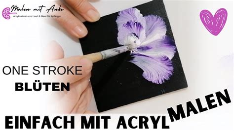 Blumen Malen Leicht