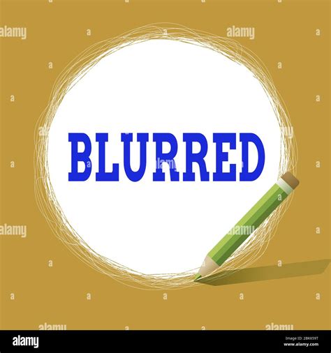 blurred outline meaning