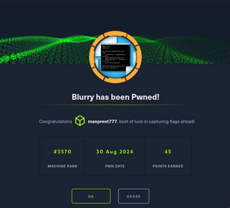 Blurry Htb Walkthrough