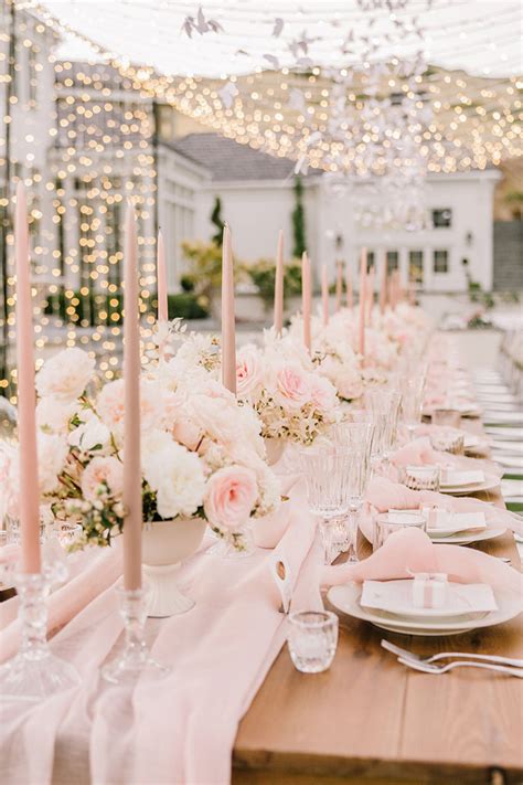 Blush And Gold Wedding Accessories