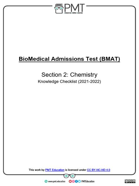 bmat section 2 assumed knowledge guide