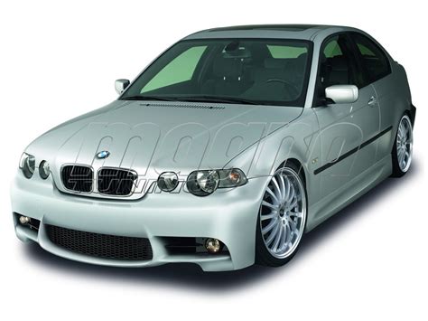 bmw e46 m paket frontstoßstange grau