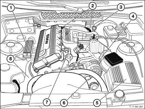 bmw m42 engine number location