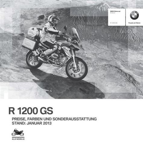 bmw r 1200 gs preisliste 2012 pdf