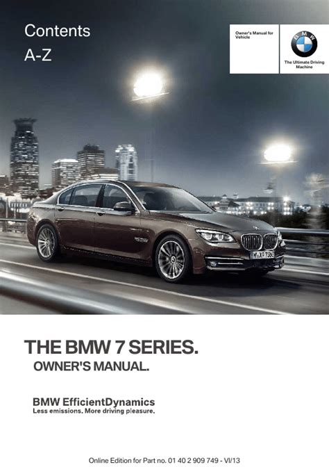 Download Bmw 750I Owners Manual 
