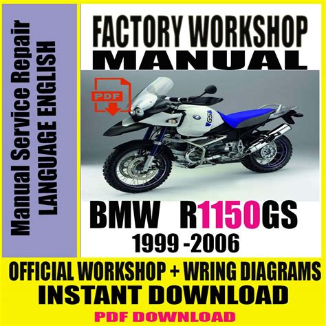Download Bmw R 1150 Gs R1150Gs Official Service Repair Workshop Manual 311 Pages Free Preview Original Fsm Contains Everything You Will Need To Repair Maintain Your Motorcycle 