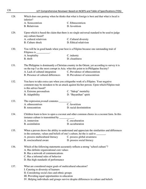 Board Review Session 4 Answer Key