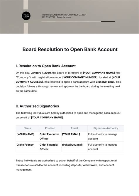 Read Online Board Resolution For Name Change In Bank Account 