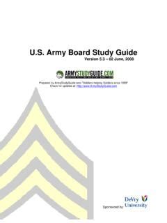 Full Download Board Study Guide Devry United States Army 