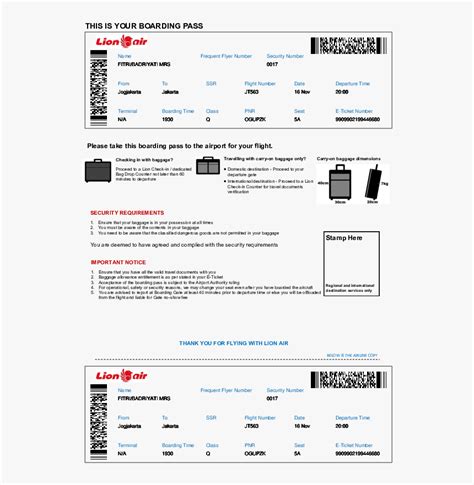 boarding pass lion air pdf
