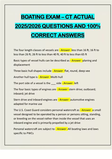 boater exam practice test 36 questions