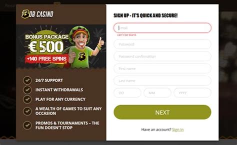 bob casino sign up daaw luxembourg