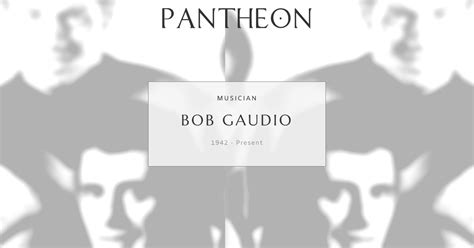 bob gaudio biography with