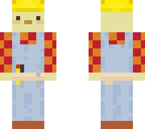 bob the builder duck Minecraft Skin